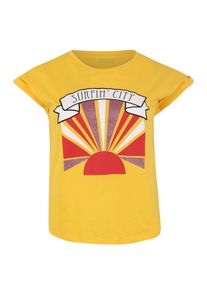 Only Carmakoma, Damen T-Shirt, Gelb