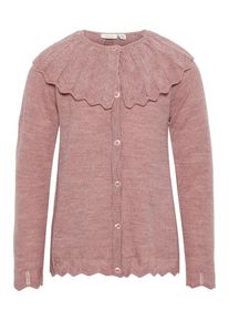 name it, M&auml;dchen Strickjacke, Altrosa
