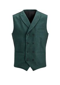 Jack & Jones JACK & JONES, Herren Stoffmix Weste, Grün