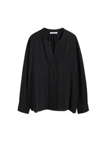 Violeta by Mango, Damen Bluse 'Macro4', Schwarz