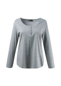 Ulla Popken, Damen Shirt, Grau