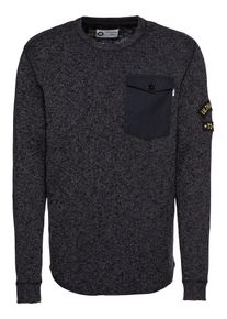 Jack & Jones JACK & JONES, Herren Pullover 'JCOGROUNDED KNIT CREW NECK', Dunkelblau