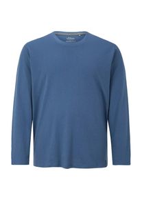 s.Oliver RED LABEL, Herren Longsleeve, Blau