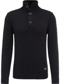 PETROL INDUSTRIES, Herren Strickpullover, Schwarz