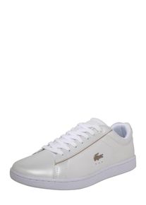 Lacoste, Damen Sneaker 'CARNABY EVO', Gold / Wei&szlig;