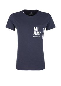 Q/S Designed By, Herren Shirt, Navy / Weiß