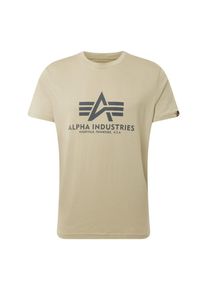 Alpha Industries, Herren Print-Shirt, Oliv