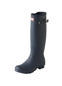 Hunter, Damen Gummistiefel 'Wos Original Tall', Navy