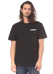 Carhartt Work In Progress Carhartt WIP, Herren College Script T-Shirt, Schwarz