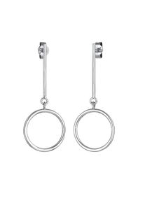Elli, Damen Ohrringe 'Geo, Kreis', Silber