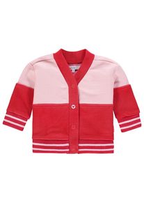 Noppies, M&auml;dchen Strickjacke 'Robbins', Altrosa / Rot