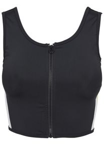 Urban Classics, Damen Tanktop, Gelb / Schwarz / Weiß