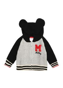 GAP, M&auml;dchen Strickjacke 'SH DIS MICK GRTR', Grau / Schwarz