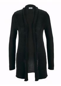 Heine, Damen Strickjacke, Schwarz