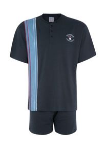 Le Jogger, Herren Shorty (2 Stck.), Rauchblau / Kobaltblau / Rot / Wei&szlig;