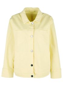 TRIANGLE, Damen Jacke aus Coloured Denim, Zitronengelb