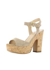 Evita, Damen Sandalette, Schlammfarben