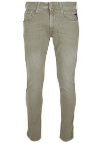 Replay, Herren Jeans 'ANBASS SLIM', Oliv
