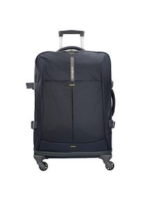 Samsonite, Damen 4Mation Spinner 4-Rollen Reisetasche 67 cm, Ultramarinblau / Gelb