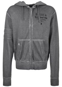 Better Rich, Herren Kapuzensweatjacke HOODED BRICH, Grau