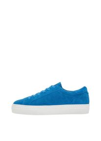 J. Lindeberg J.Lindeberg, Damen Low Lace Suede Sneaker, Blau