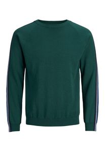 Jack & Jones JACK & JONES, Herren Strickpullover, Blau / Smaragd / Schwarz / Wei&szlig;