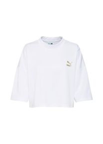 Puma, Damen Shirt, Gold / Weiß