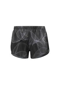 Reebok, Damen Sportshorts, Anthrazit / Naturwei&szlig;