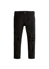 Hollister, Herren Jeans 'BLK DSTRY CROP SSKINY (F) 1CC', Black Denim