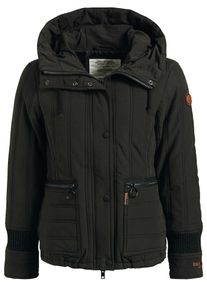 Khujo, Damen Jacke 'TRIXIE', Bronze / Schwarz / Schwarzmeliert