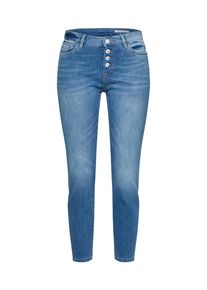 EDC by Esprit, Damen Jeans 'skin cropped Pants denim', Blue Denim
