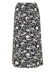 s.Oliver RED LABEL, Damen Maxirock, Schwarz / Wei&szlig;