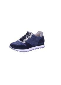 Gabor, Damen Schn&uuml;rschuhe, Nachtblau / Himmelblau / Silber