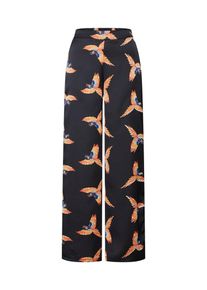 Dorothy Perkins, Damen Hose 'palazzo', Nachtblau / Pastellorange