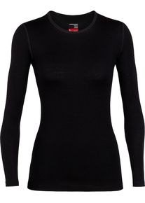 Icebreaker, Damen Langarmshirt '260 Tech Crewe W', Schwarz