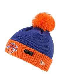 New Era, Herren 'New York Knicks' Beanie, Dunkellila / Dunkelorange