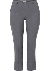 sheego Class, Damen Stretchhose, Graumeliert
