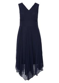 sheego Style, Damen Abendkleid, Marine