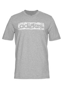 adidas Performance, Herren T-Shirt, Graumeliert / Wei&szlig;