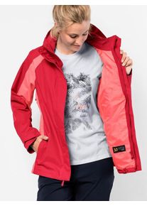 Jack Wolfskin, Damen Outdoorjacke 'THE ESMERALDAS', Hellrot