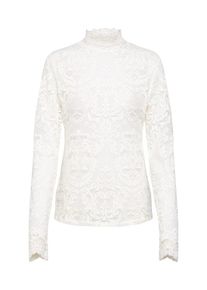 SET, Damen Shirt 'Spitzenshirt', Weiß