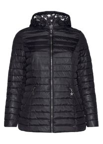 sheego Casual, Damen Steppjacke, Schwarz