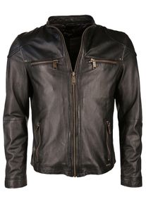 Maze, Herren Lederjacke ' Logan ', Schwarz