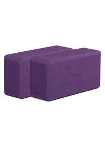 YOGISTAR.COM, Herren Yogablock-Set 'Yogiblock Basic', Lila
