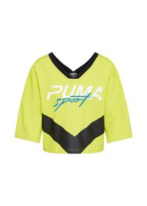 Puma, Damen T Shirt, Gelb / Schwarz