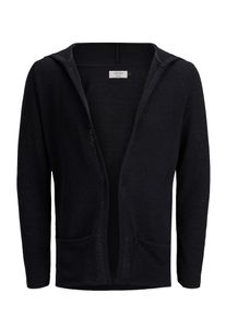 Jack & Jones JACK & JONES, Herren Strickjacke, Schwarz