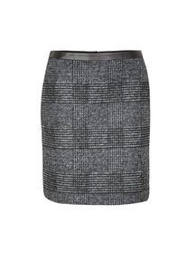 s.Oliver BLACK LABEL, Damen Rock, Grau / Schwarz