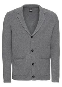 s.Oliver RED LABEL, Herren Strickjacke, Graumeliert
