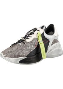 A.S.98, Herren Sneaker 'LUZ', Schwarz / Silber / Weiß