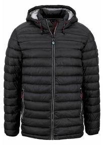 Polarino, Herren Steppjacke, Schwarz